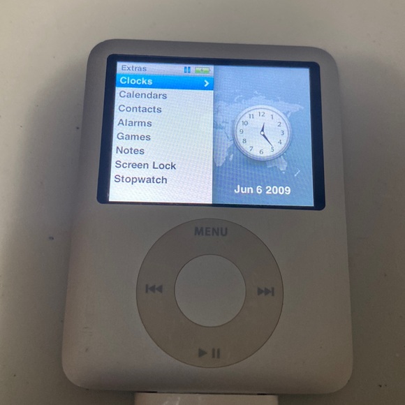 Apple iPod nano video gray Mac 4GB audiobook podcast